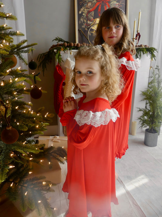 Poinsettia Sleep Gown